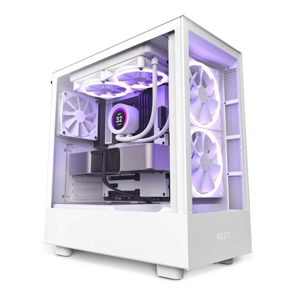 NZXT H5 Elite Matte White