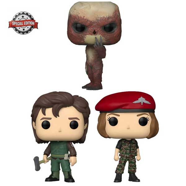 POP! 3 Pack: Robin, Steve & Vecna (Stranger Things) Special Edition - OPENBOX (Rozbalené zboží s plnou zárukou)