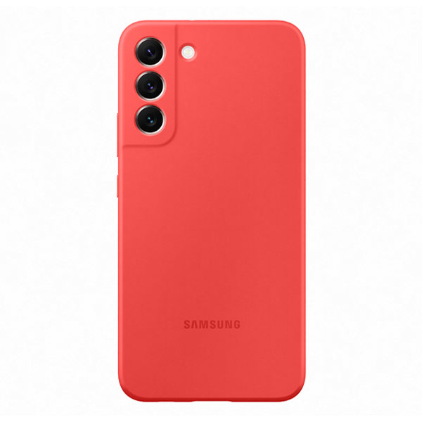 Samsung Silicone Cover S22 Plus, coral - OPENBOX (Rozbalené zboží s plnou zárukou)