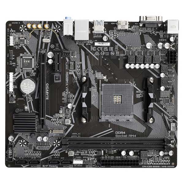 Gigabyte A520M K V2 , AMD A520, AM4, 2xDDR4, mATX Gigabyte A520M K V2 , AMD A520, AM4, 2xDDR4, mATX