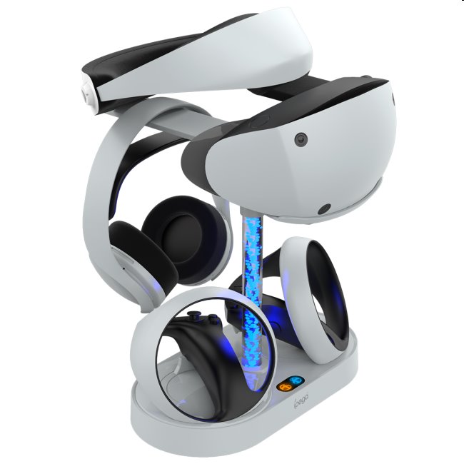 iPega PlayStation 5 VR2 rainbow dual charge stand - OPENBOX (Rozbalené zboží s plnou zárukou)