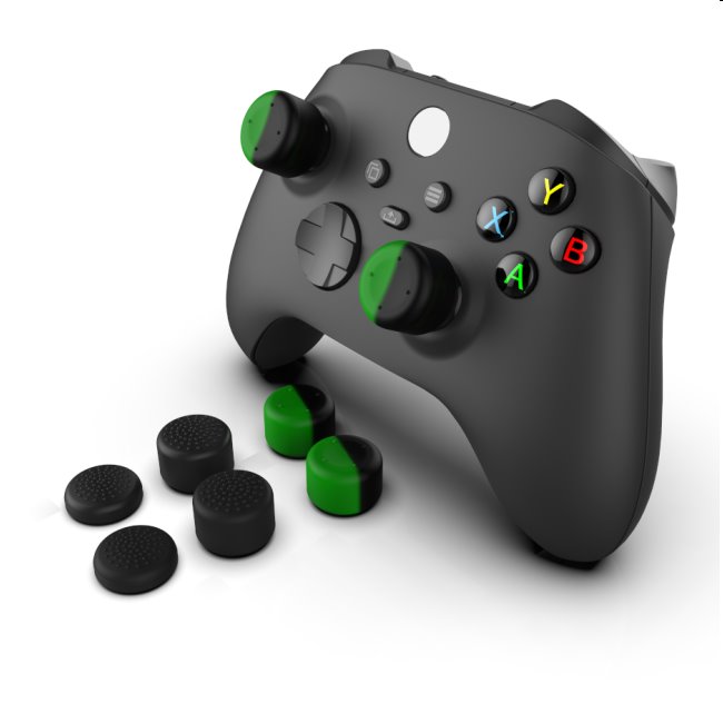 iPega XBX002 Xbox Wireless Controller rocker čepice set, black/green iPega XBX002 Xbox Wireless Controller rocker čepice set, black/green