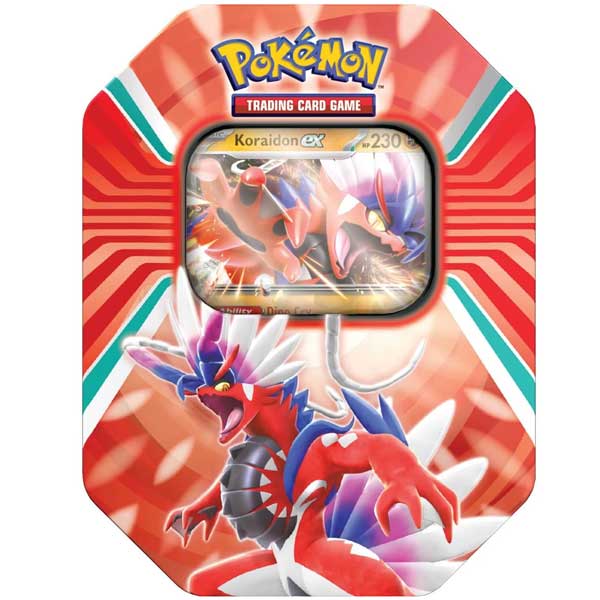 Kartová hra Pokémon TCG: Paldea Legends Tin Koraidon (Pokémon) Kartová hra Pokémon TCG: Paldea Legends Tin Koraidon (Pokémon)