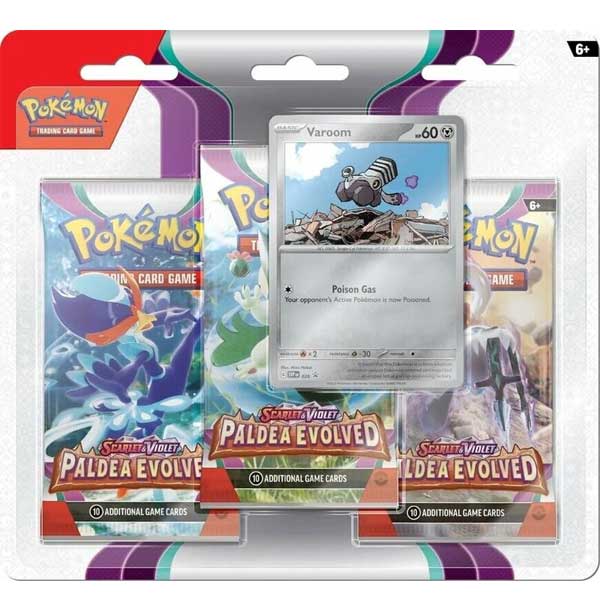 Kartová hra Pokémon TCG: Scarlet & Violet Paldea Evolved 3 Blister Varoom (Pokémon) Kartová hra Pokémon TCG: Scarlet & Violet Paldea Evolved 3 Blister Varoom (Pokémon)