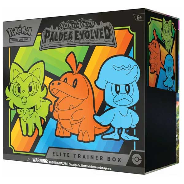 Kartová hra Pokémon TCG: Scarlet & Violet Paldea Evolved Elite Trainer Box (Pokémon) Kartová hra Pokémon TCG: Scarlet & Violet Paldea Evolved Elite Trainer Box (Pokémon)