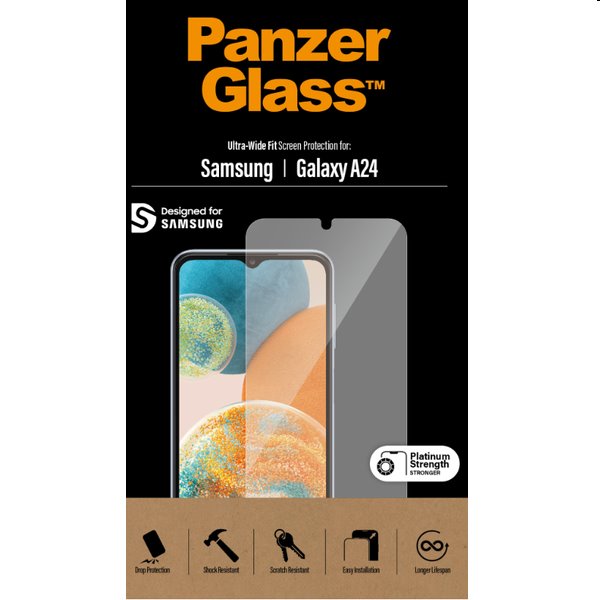 Ochranné sklo PanzerGlass UWF pro Samsung Galaxy A24