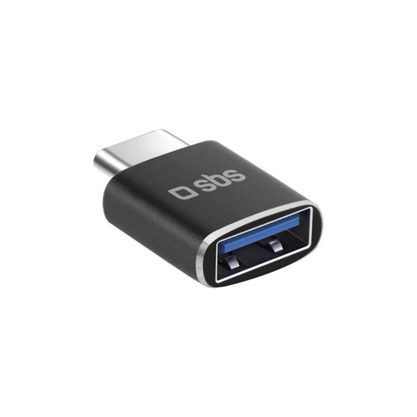 SBS Adaptér USB samice/USB-C samec, černá