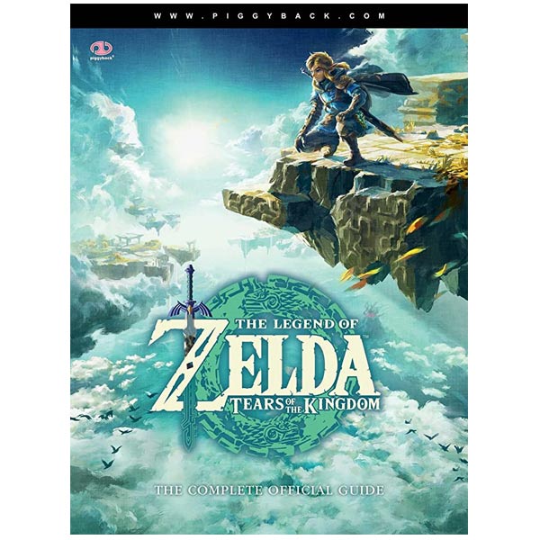 Průvodce hrou The Legend of Zelda: Tears of the Kingdom, paperback, ENG