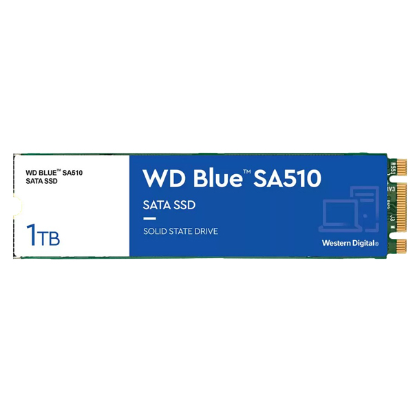 WD Blue SA510 SSD 1 TB SATA M.2 2280 WD Blue SA510 SSD 1 TB SATA M.2 2280