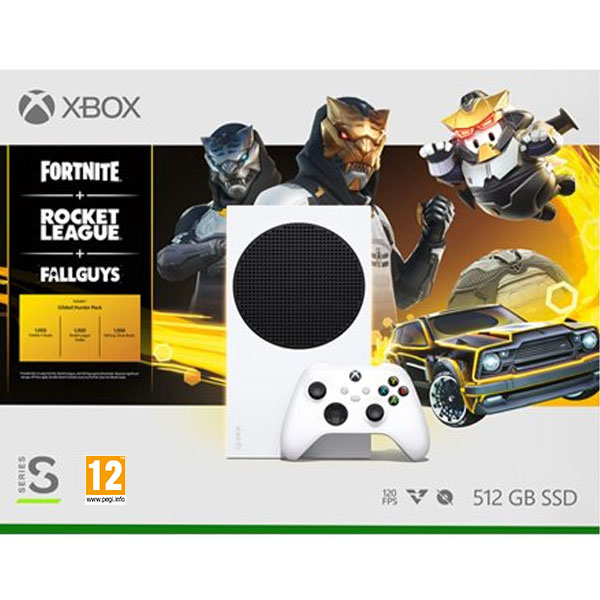 Xbox Series S (sváteční balíček) – OPENBOX (rozbaleno s plnou zárukou)