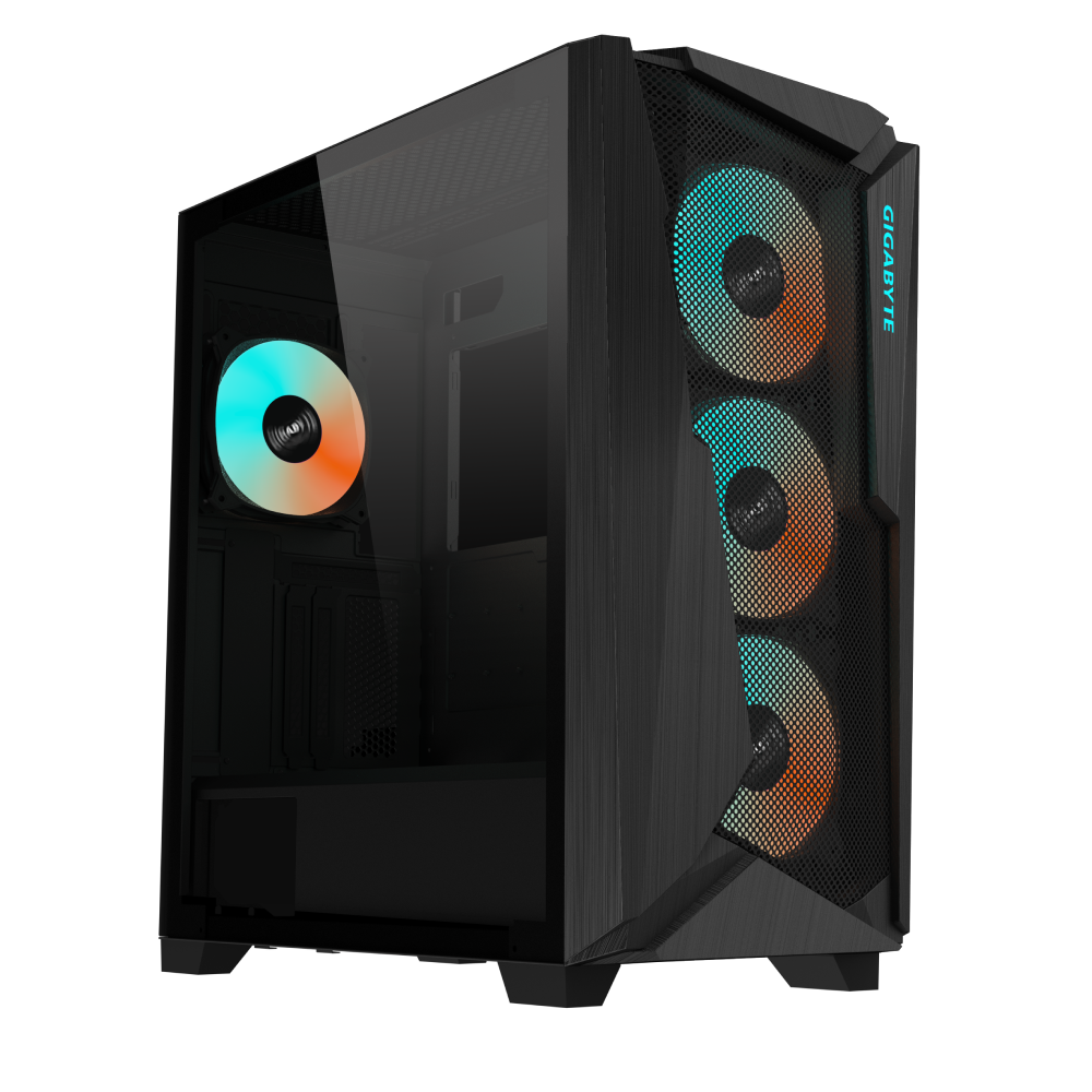 Gigabyte case C301 GLASS, ATX, Mid Tower, black Gigabyte case C301 GLASS, ATX, Mid Tower, black