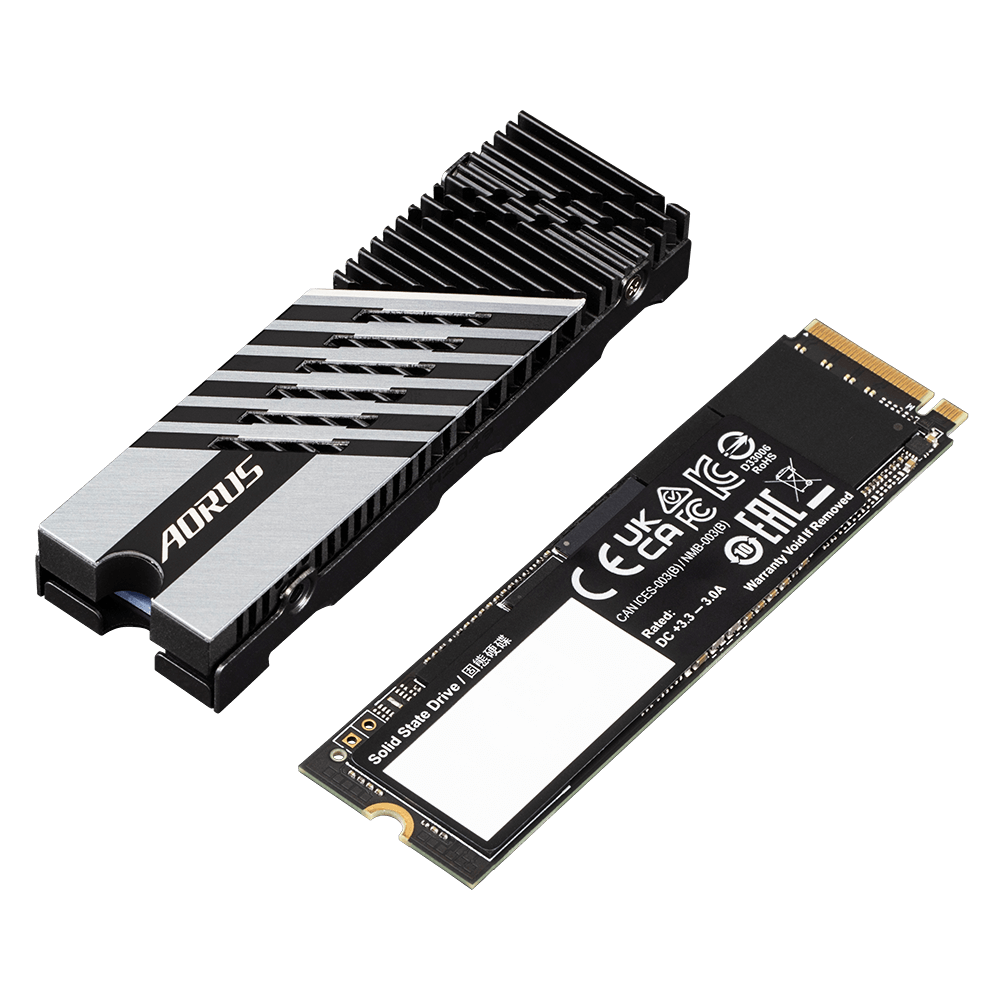 Gigabyte AORUS 7300 SSD 2TB M.2 NVMe Gen4 (PS5 Ready) 7300/6850 MBps Gigabyte AORUS 7300 SSD 2TB M.2 NVMe Gen4 (PS5 Ready) 7300/6850 MBps