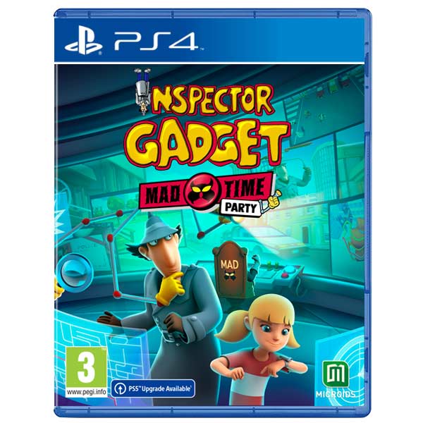 Inspector Gadget: Mad Time Party CZ (Day One Edition) [PS4] - BAZAR (použité zboží)