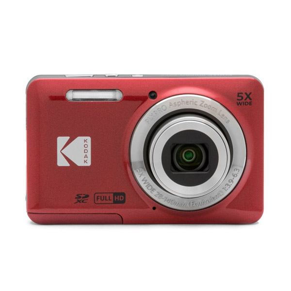 Kodak Friendly Zoom FZ55 Red - OPENBOX (Rozbalené zboží s plnou zárukou)