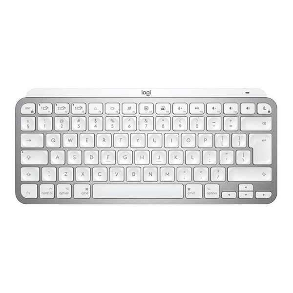 Logitech MX Keys Mini Pro Mac Minimalist Wireless Illuminated Keyboard - Pale Grey - US INT'L - OPENBOX (Rozbalené zboží s plnou zárukou)
