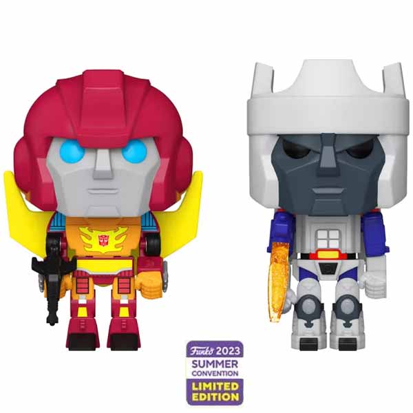 POP! 2 Pack Rodimus & Galvatron (Transformers) 2023 Summer Convention Limited Edition