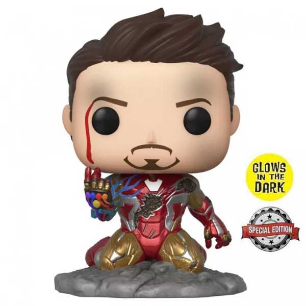 POP! Avengers Endgame: Iron Man (I Am Iron Man) Special Edition (Glows in the Dark)