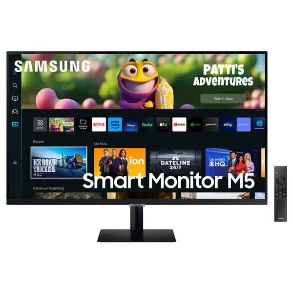 Samsung Smart M50C 27" FHD Monitor, black