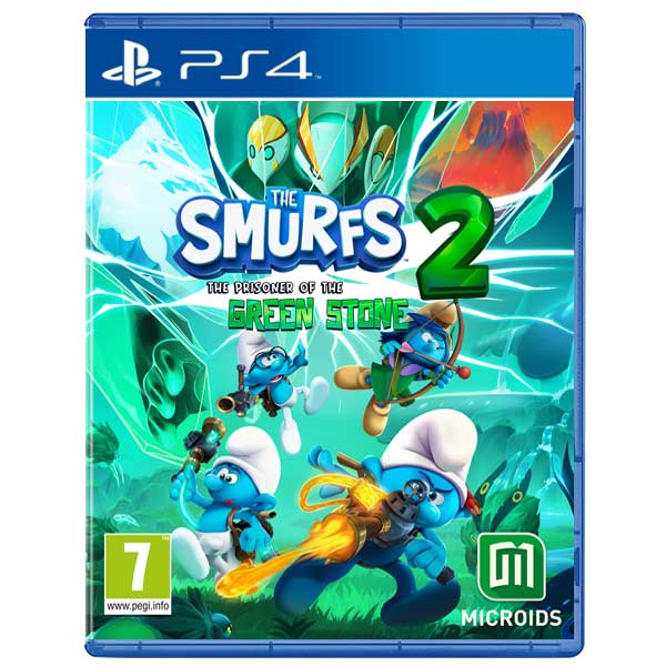 The Smurfs 2: The Prisoner of the Green Stone CZ [PS4] - BAZAR (použité zboží)