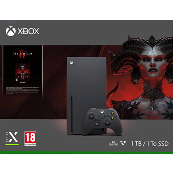 Xbox Series X (Diablo IV Bundle) - OPENBOX (Rozbalené zboží s plnou zárukou)