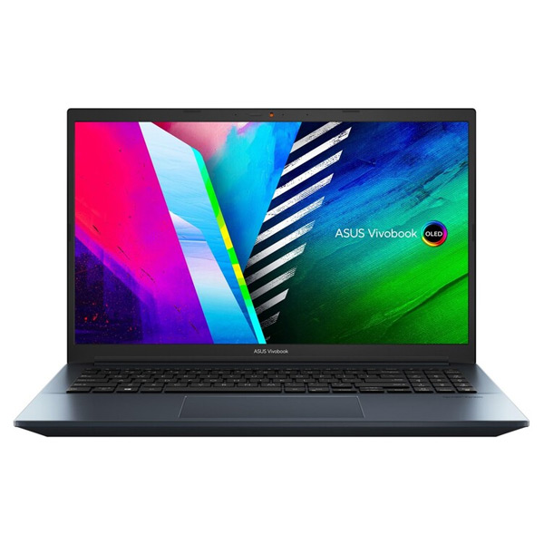 ASUS Vivobook Pro 15 OLED, R7-5800H, 16 GB, 512 GB PCIE G3 SSD, RTX3050 (4GB), 15,6" FHD OLED, Win11Home, Blue