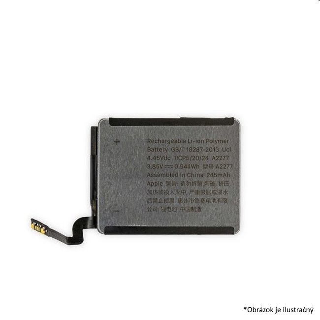 Baterie pro Apple Watch Series 5 40mm - A2277 (245mAh) Baterie pro Apple Watch Series 5 40mm - A2277 (245mAh)
