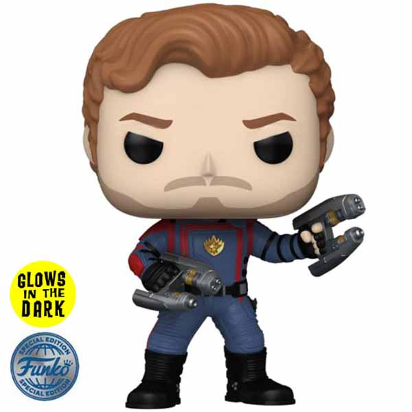 POP! Guardians of the Galaxy Volume 3: Star Lord (Marvel) Special Edition (Glows in The Dark)
