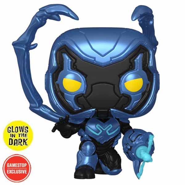 POP! Movie: Blue Beetle (DC) Gamestop Exclusive (Glows in The Dark)