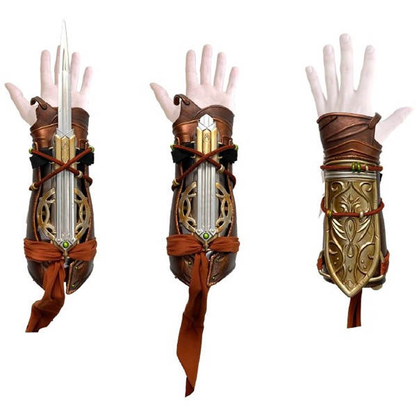 Replika zbrane Hidden Blade Gauntlet (Assassin\'s Creed Mirage)