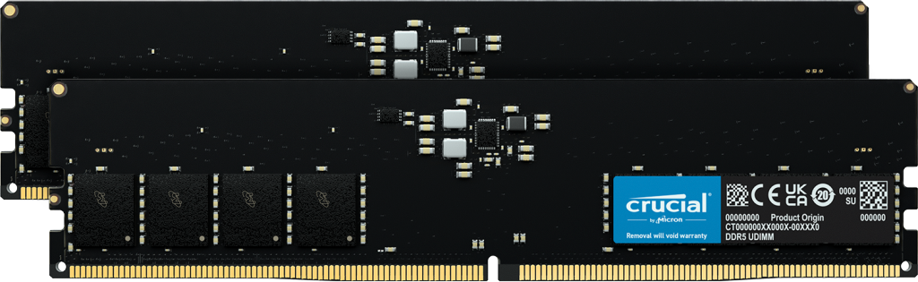 Crucial 32GB Kit DDR5 5200 CL42 Crucial 32GB Kit DDR5 5200 CL42