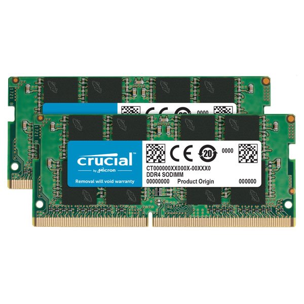 Crucial 32 GB SODIMM paměťová sada DDR4 3200 CL22
