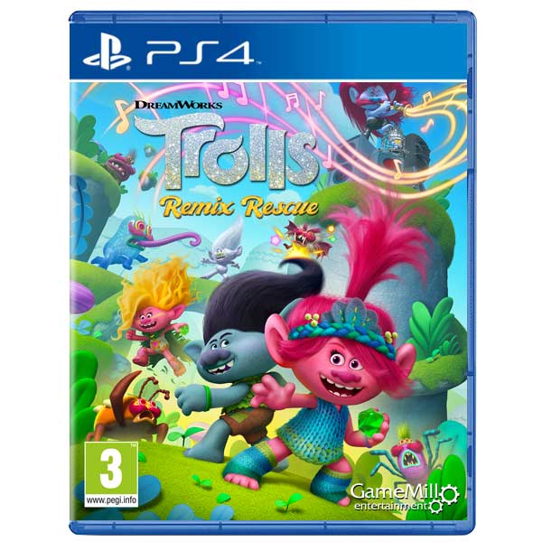 DreamWorks: Trolls Remix Rescue [PS4] - BAZAR (použité zboží)