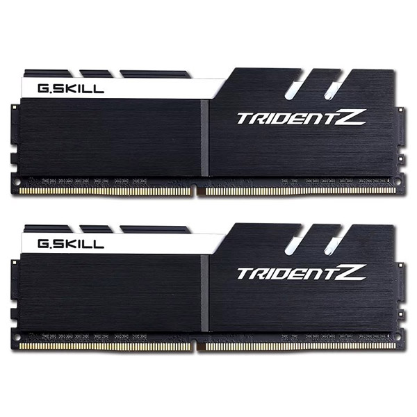 G.SKILL 32GB kit DDR4 3200 CL16 Trident Z black-white G.SKILL 32GB kit DDR4 3200 CL16 Trident Z black-white