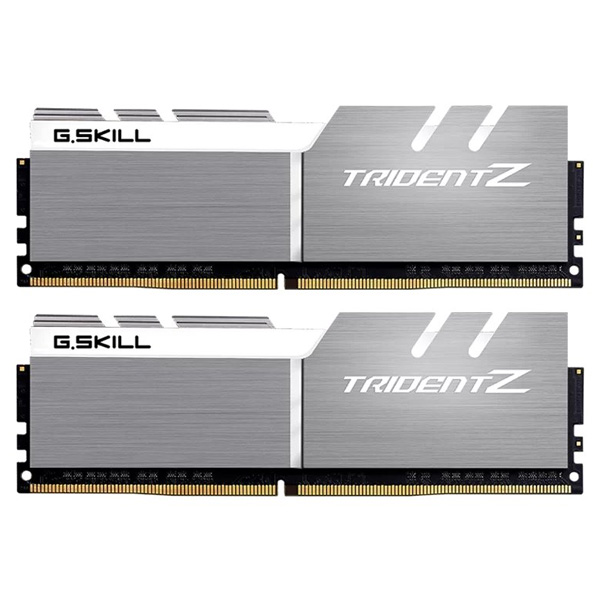 G.SKILL 32GB kit DDR4 3200 CL16 Trident Z silver-white