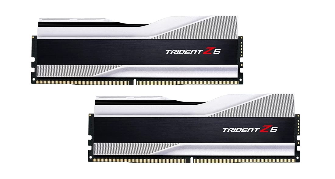 G.SKILL 32GB kit DDR5 6400 CL32 Trident Z5 silver G.SKILL 32GB kit DDR5 6400 CL32 Trident Z5 silver
