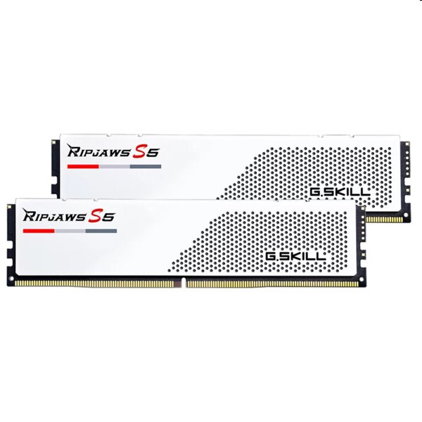 G.SKILL 64GB kit DDR5 6000 CL30 Ripjaws S5 white