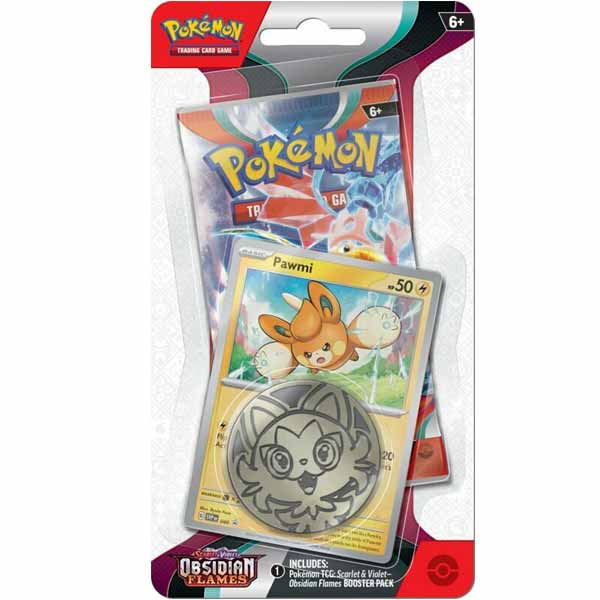 Kartová hra Pokémon TCG: Obsidian Flames Checklane Blister Pawmi (Pokémon) Kartová hra Pokémon TCG: Obsidian Flames Checklane Blister Pawmi (Pokémon)