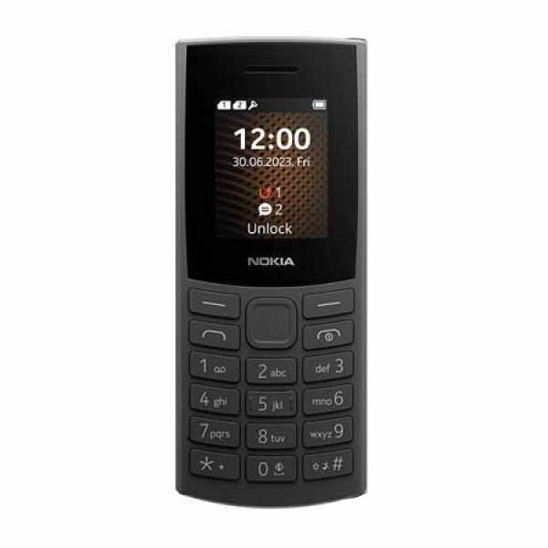 Nokia 105 4G Dual Sim 2023 Black