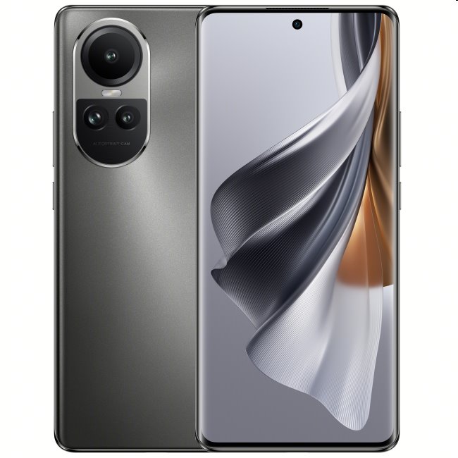 Oppo Reno10 5G, 8/256GB, šedá, Třída B - použito, záruka 12 měsíců Oppo Reno10 5G, 8/256GB, šedá, Třída B - použito, záruka 12 měsíců