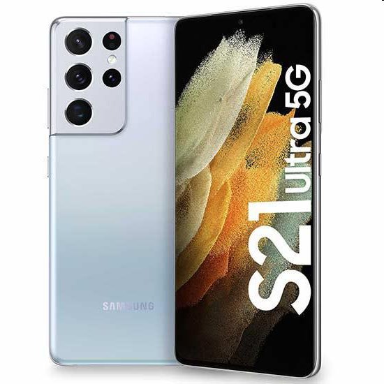 Samsung Galaxy S21 Ultra - G998B, 12/128GB, Dual SIM | Phantom Silver, Třída C - použito, záruka 12 měsíců