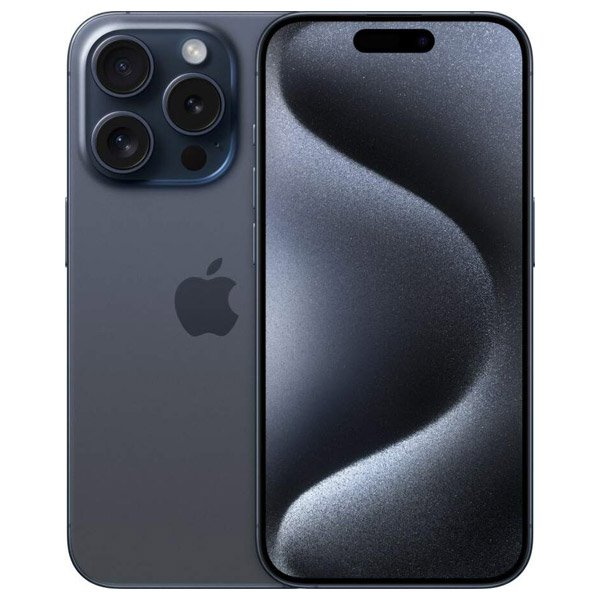 Apple iPhone 15 Pro, 1TB, blue titanium, Třída A - použité, záruka 12 měsíců