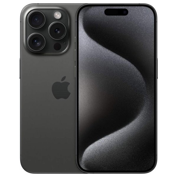 Apple iPhone 15 Pro 256GB, black titanium, Třída A - použito, záruka 12 měsíců