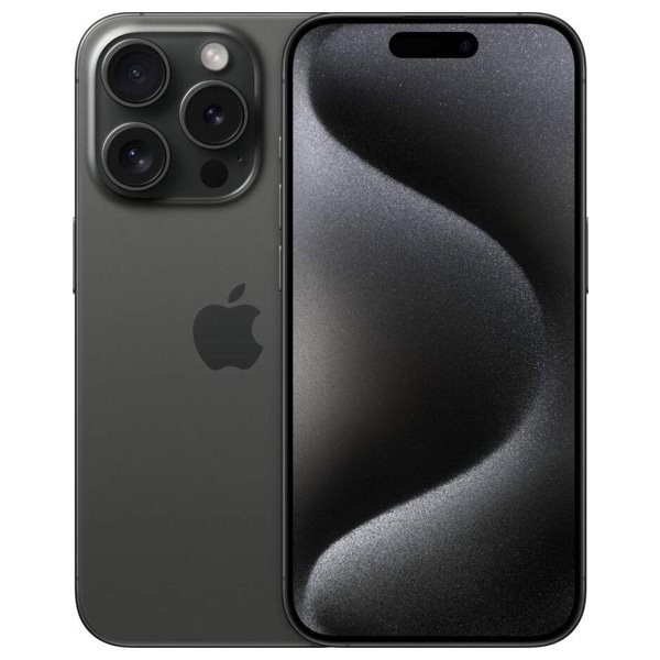 Apple iPhone 15 Pro 256GB, black titanium