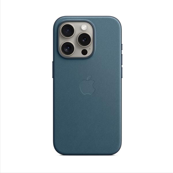 Apple iPhone 15 Pro FineWoven Case with MagSafe - Pacific Blue