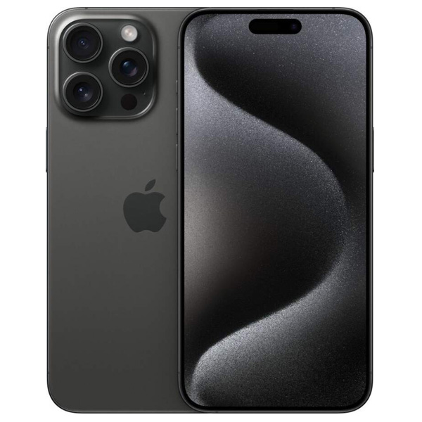 Apple iPhone 15 Pro Max 256GB, black titanium, Třída A – použito, záruka 12 měsíců