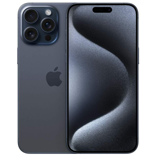 Apple iPhone 15 Pro, 256GB, blue titanium, Třída A - použito, záruka 12 měsíců