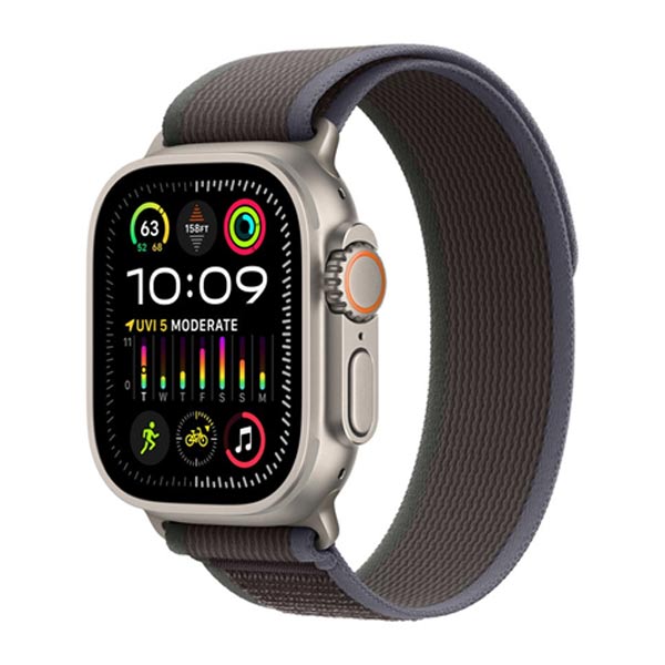 Apple Watch Ultra 2 GPS + Cellular, 49mm Titanium Case, Třída A - použito, záruka 12 měsíců