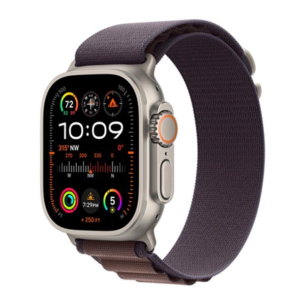 Apple Watch Ultra 2 GPS + Cellular, 49mm Titanium Case, Třída B - použito, záruka 12 měsíců