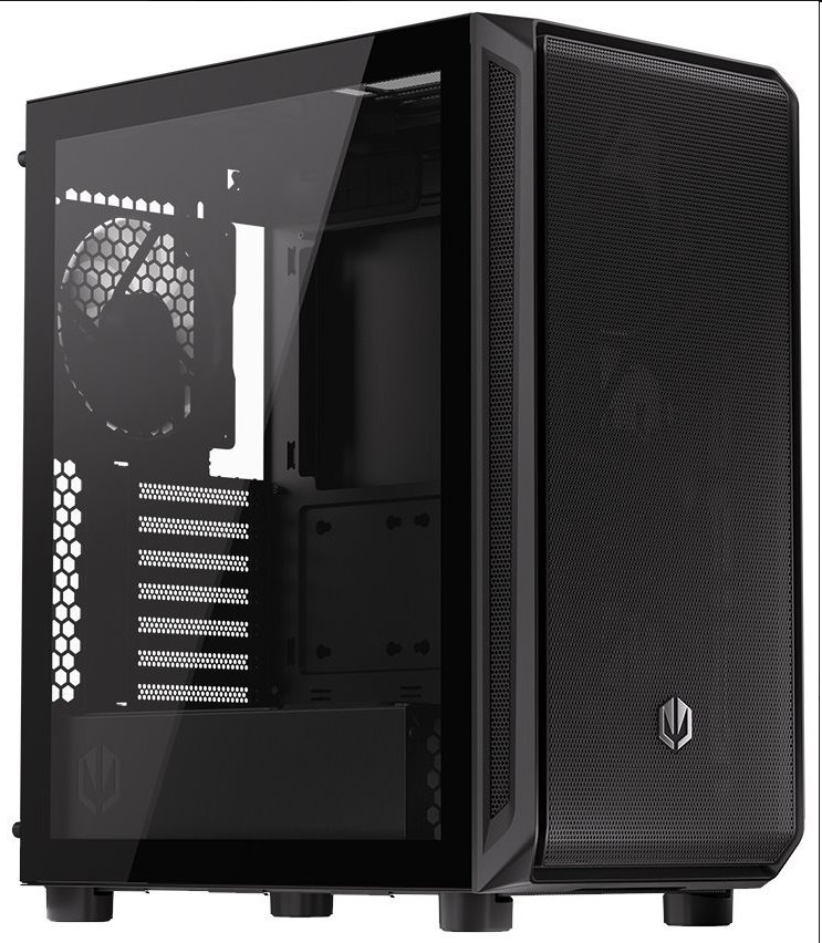 ENDORFY case Arx 500 Air / ATX / 5x120mm fan / 2xUSB/ USB-C / tempered glass, black ENDORFY case Arx 500 Air / ATX / 5x120mm fan / 2xUSB/ USB-C / tempered glass, black