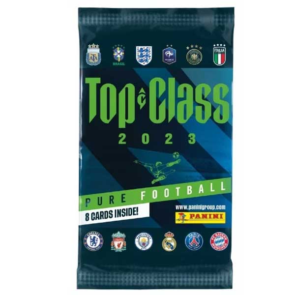 Futbalové Karty Panini Top Class 2023 Booster Futbalové Karty Panini Top Class 2023 Booster